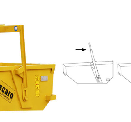 Tacho cuadrado de 500 Kg. Boscaro